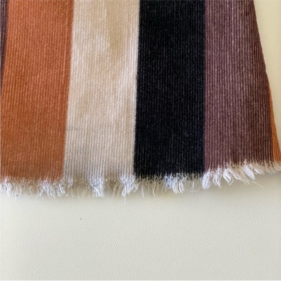 Show Me Your MuMu Berkeley Zip Up Striped Bell Bottoms Flared Pants SZ 26 - Picture 12 of 12